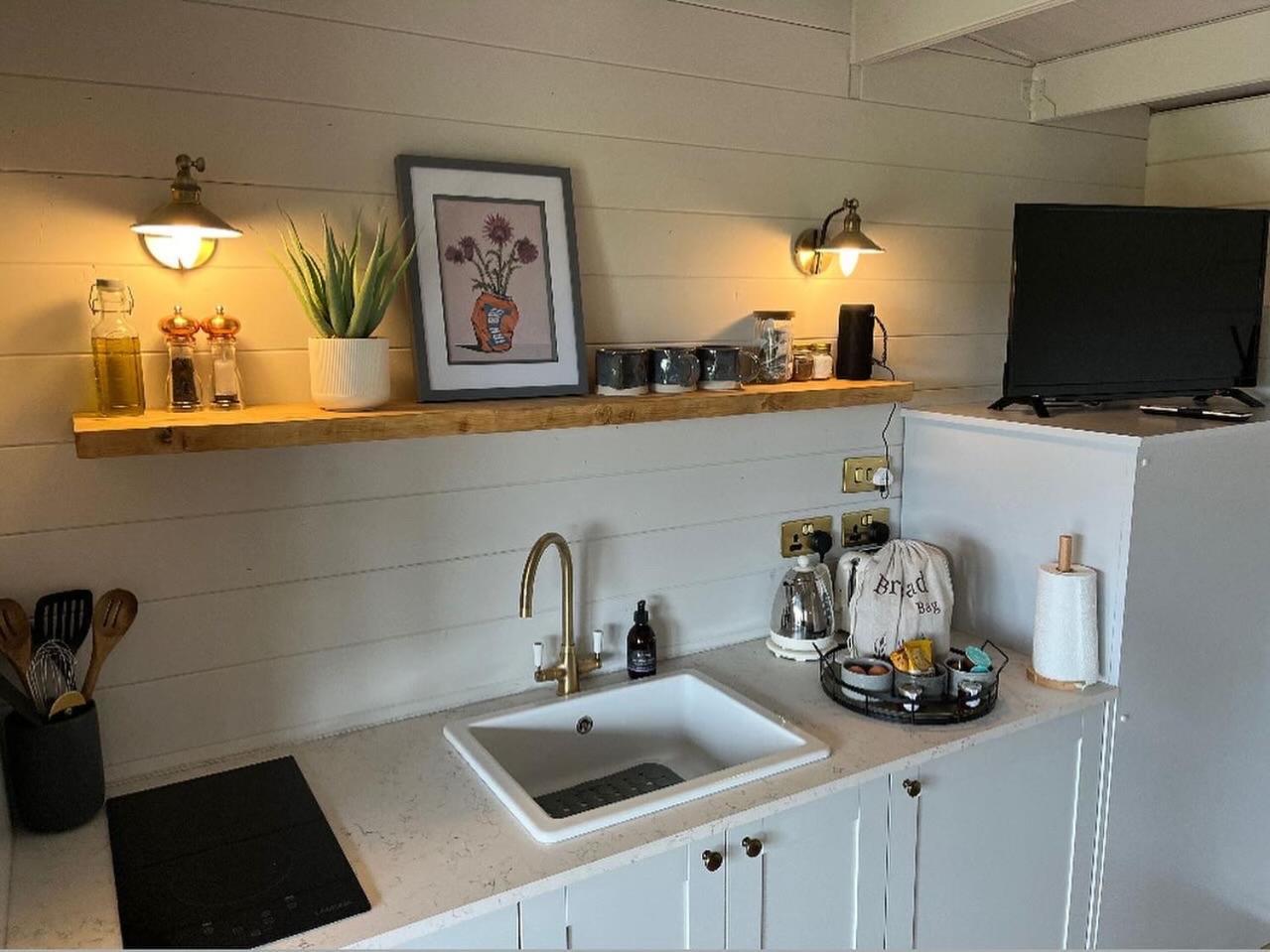 Retreat Hot Tub Highland Cabin 因弗内斯 外观 照片